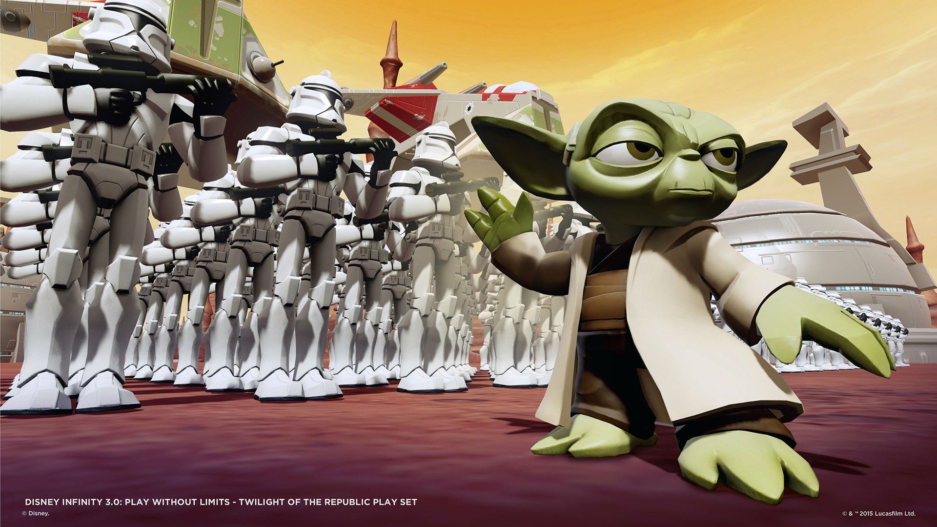 Star Wars Twilight of the Republic Disney Infinity 3 Yoda