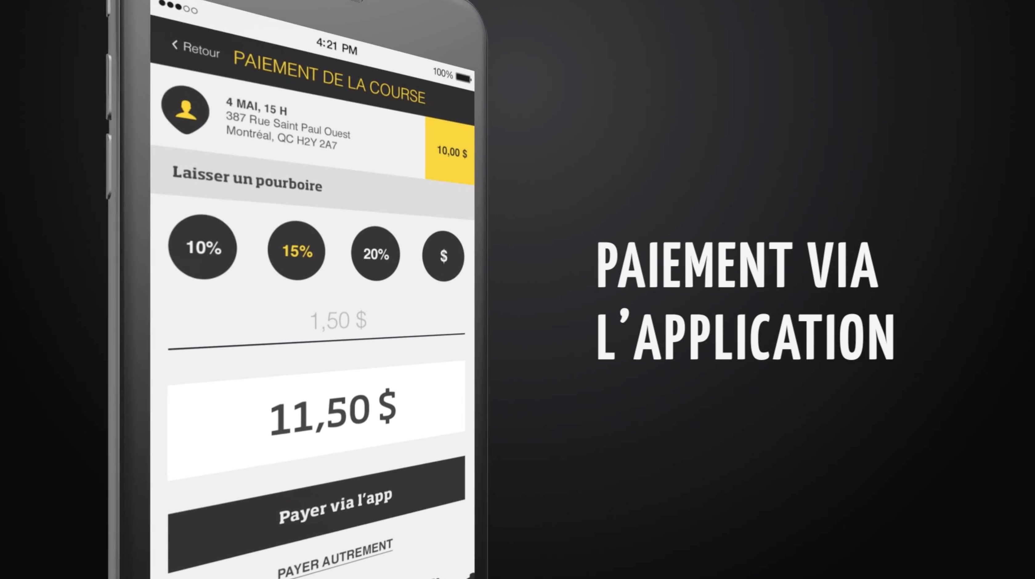 Taxi Diamond - Nouvelle Application iOS Android