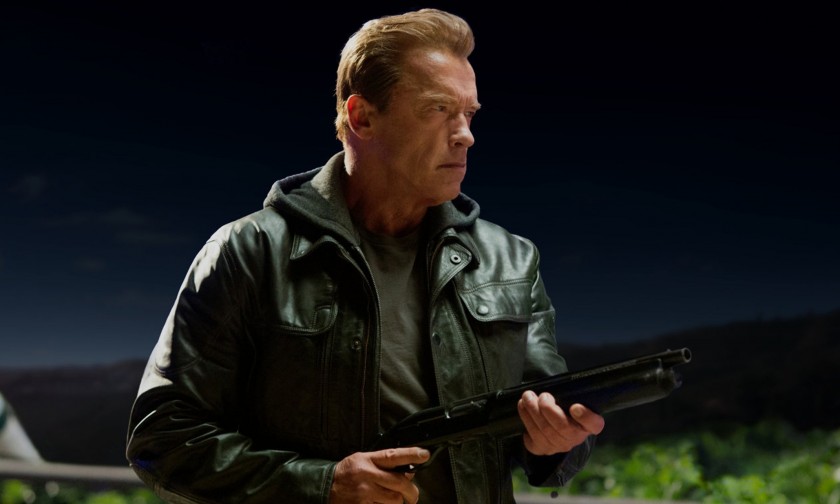 No Merchandising. Editorial Use Only. No Book Cover Usage Mandatory Credit: Photo by Moviestore/REX Shutterstock (4770337a) Arnold Schwarzenegger Terminator Genisys - 2015