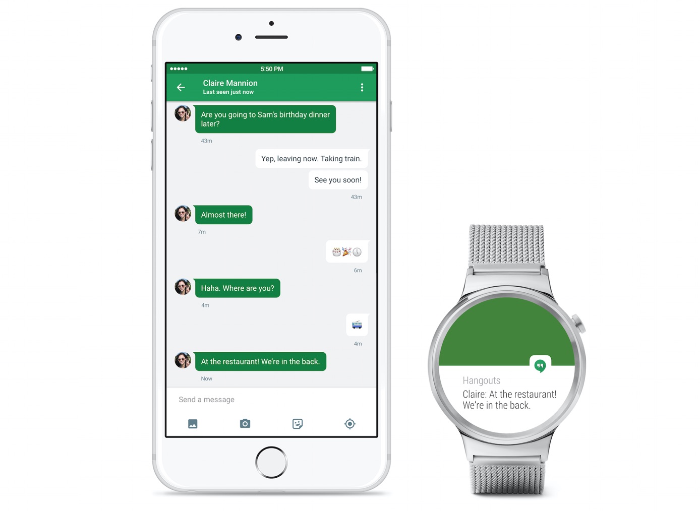 Android Wear for iOS