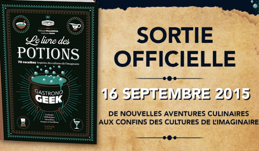 Gastronogeek - Livres des Potions
