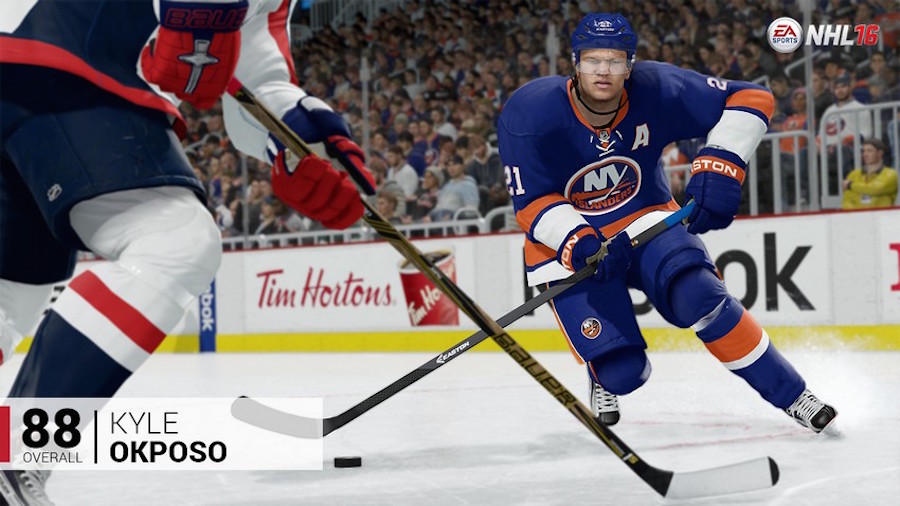 KYLE OKPOSO – NEW YORK ISLANDERS NHL 16