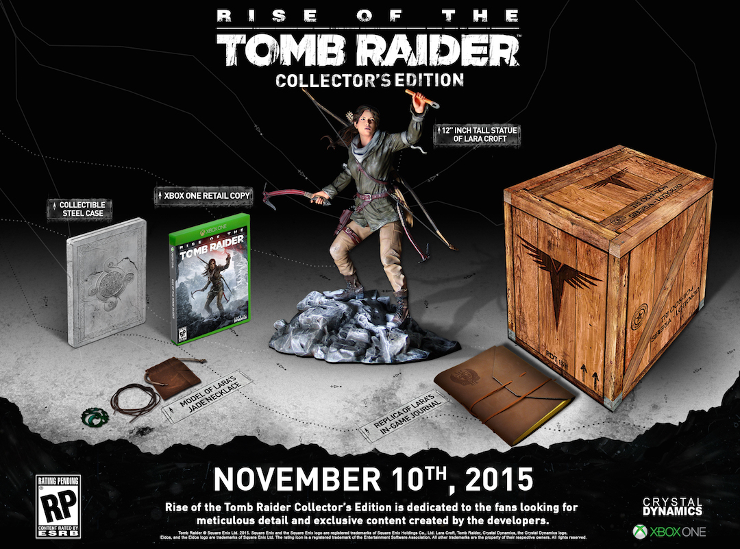 Rise of the Tomb Raider Edition Collector
