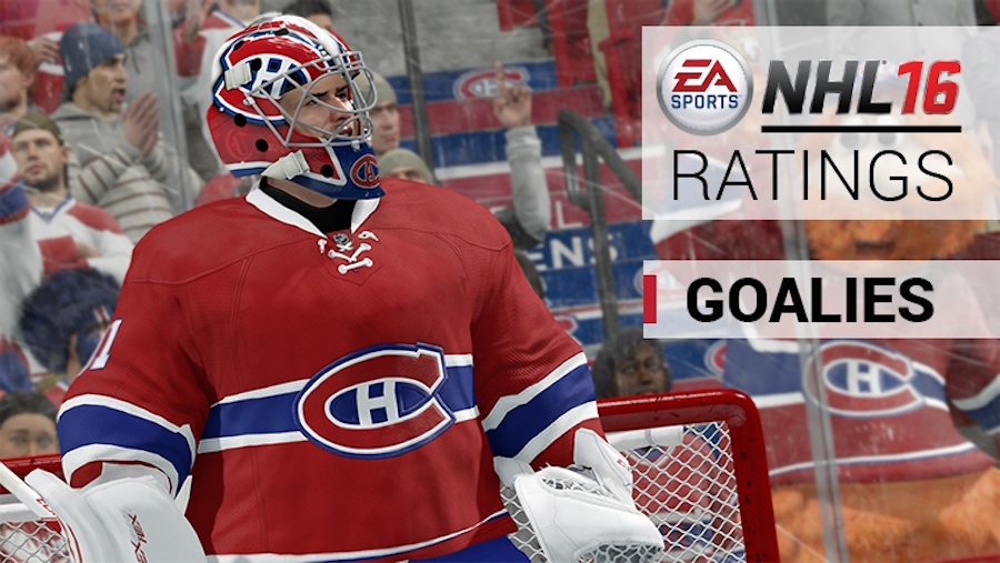 Top 10 gardiens - NHL 16 - EA Sports