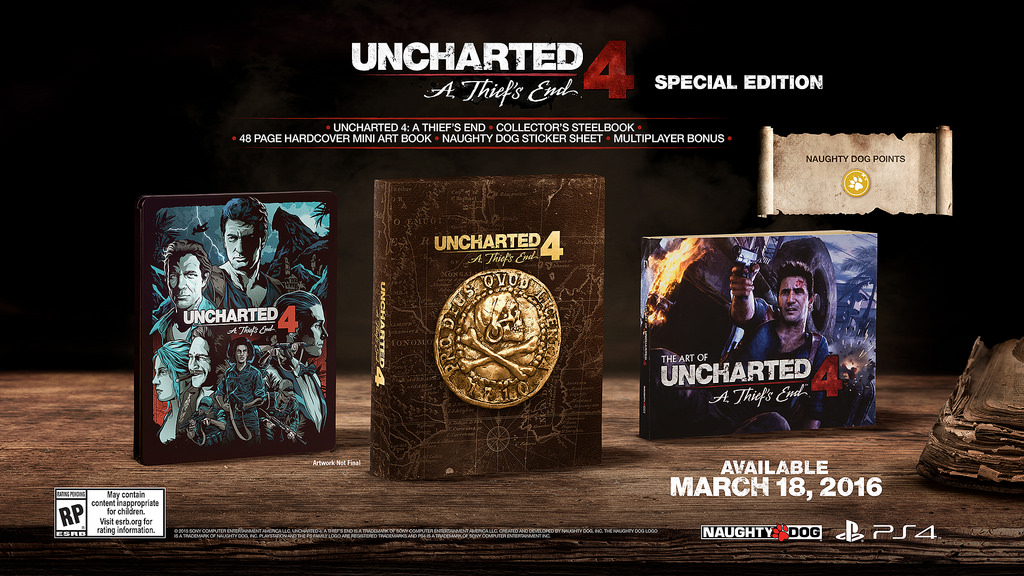 Uncharted 4 A Thiefs End Special Edition