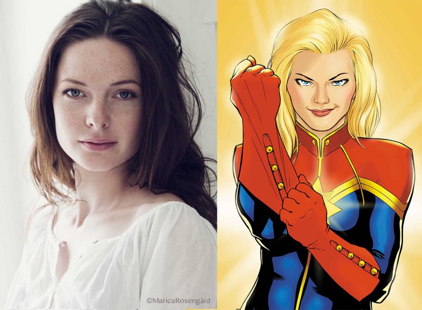 Rebecca Fergusson Captain Marvel