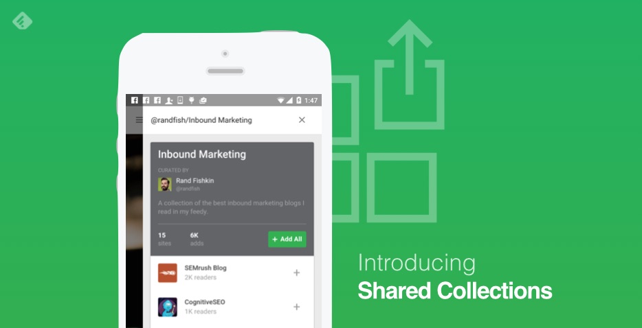 Shared Collections - feedly