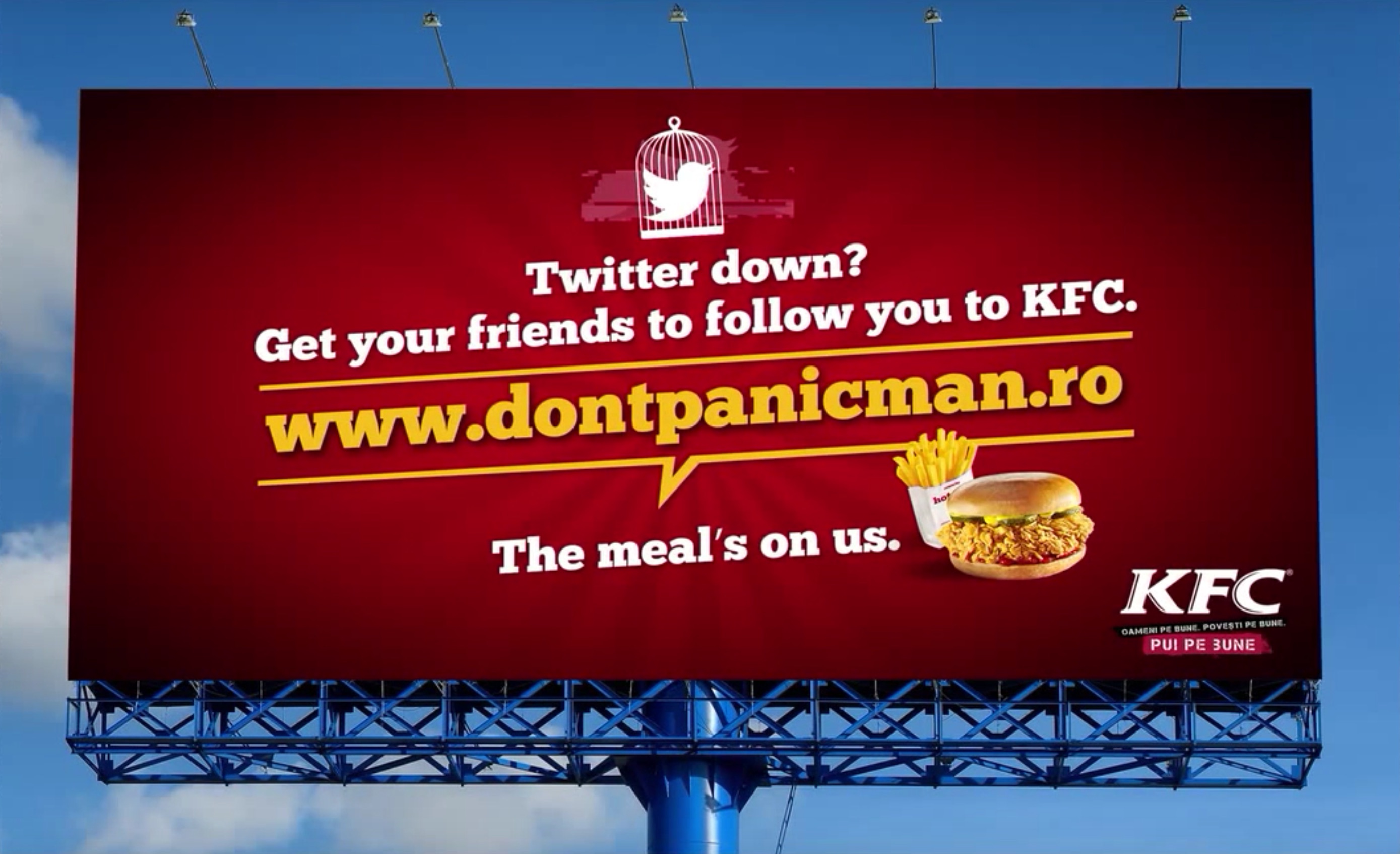 Social Media Down - KFC Romania