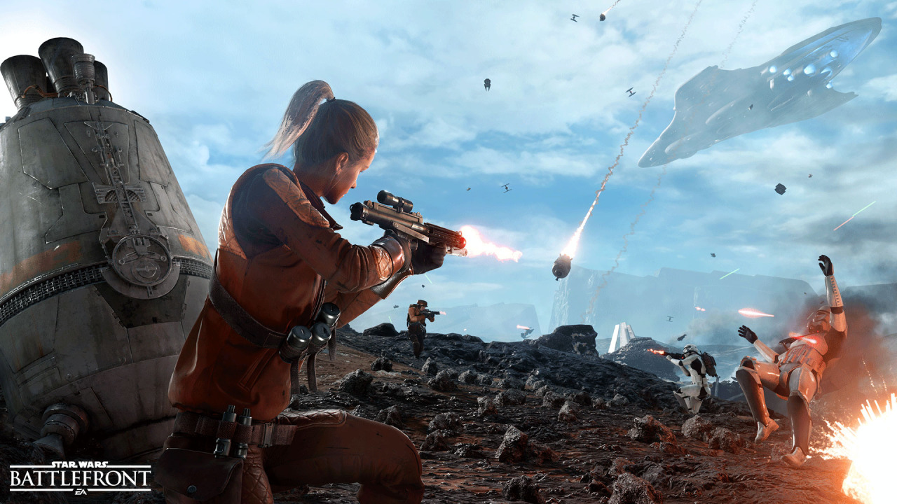 Star Wars Battlefront Mode Drop Zone