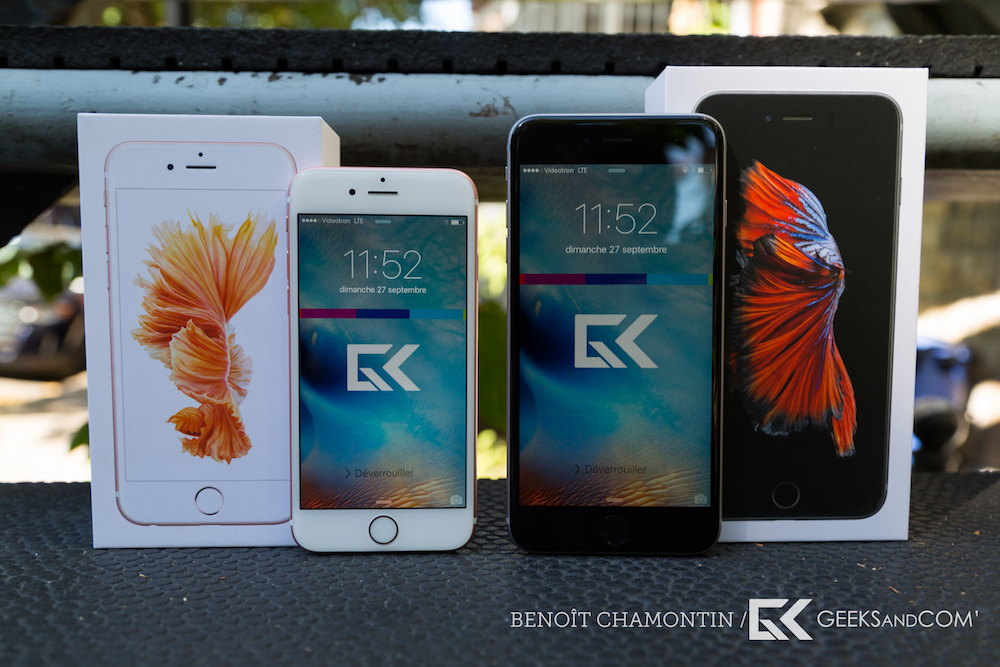 Test Apple iPhone 6s et iPhone 6s Plus Geeks and Com 1
