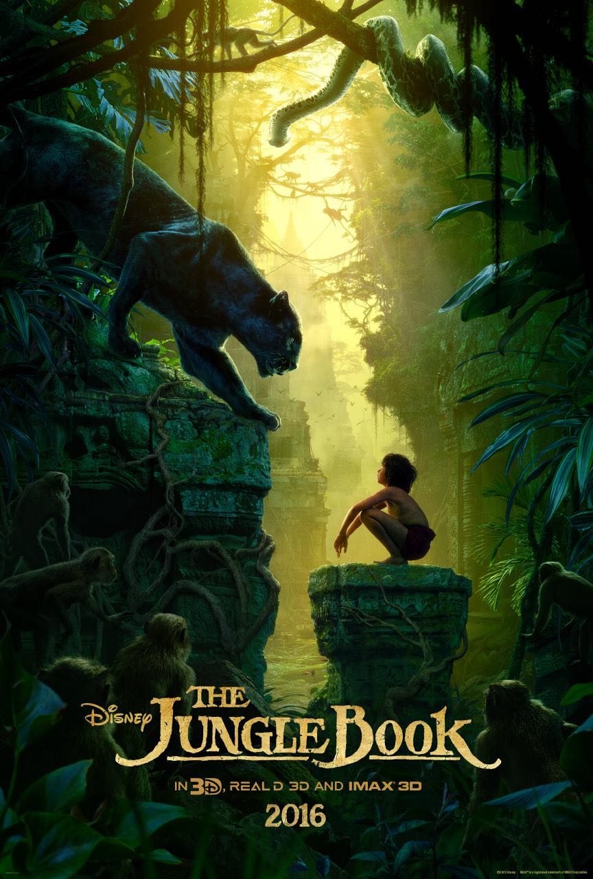 The jungle book - Affiche le livre de la jungle - Disney