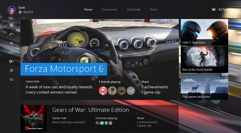 Xbox One - Windows 10