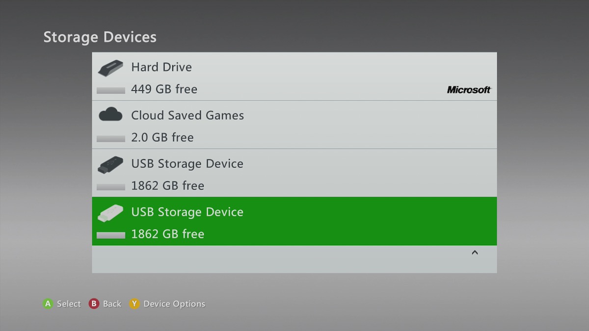 xbox 360 - cloud storage - Microsoft