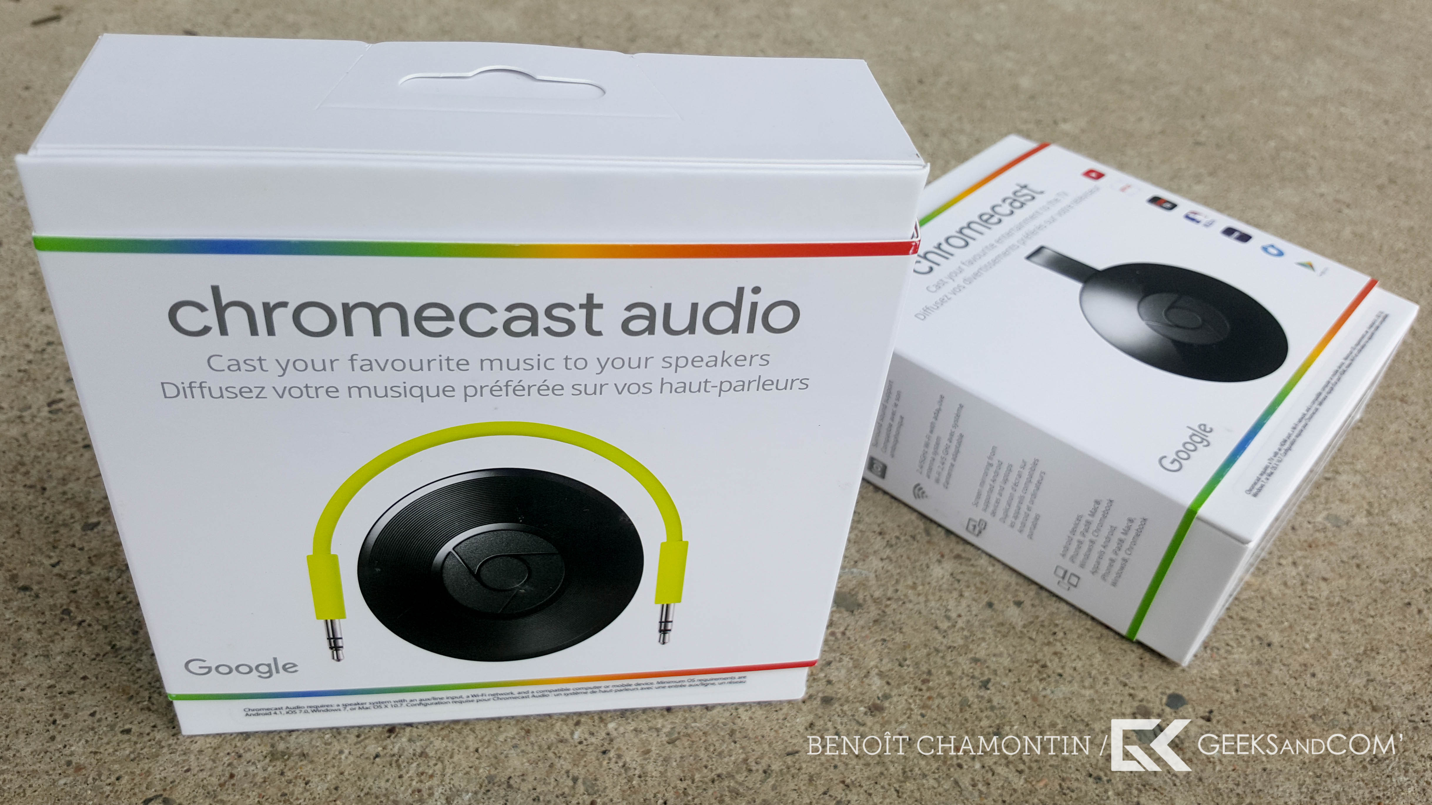 Google - Nouveau Chromecast - Chromecast Audio - Test Geeks and Com