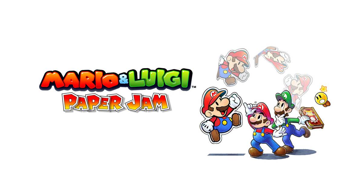Mario-Luigi-Paper-Jam