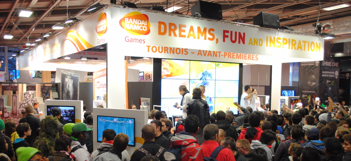PGW stand_namco_bandai