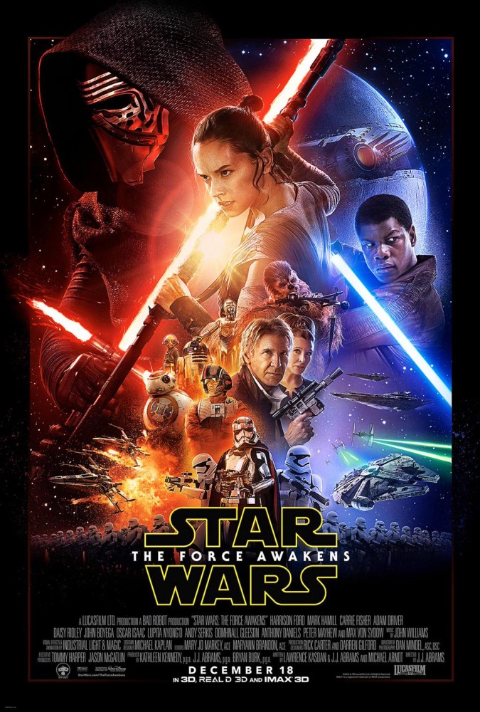 Star Wars The Force Awakens Affiche