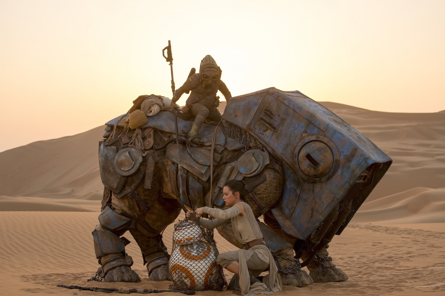Rey (Daisy Ridley) - Star Wars The Force Awakens