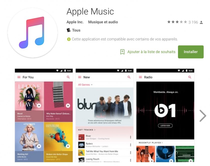 Apple Music Android