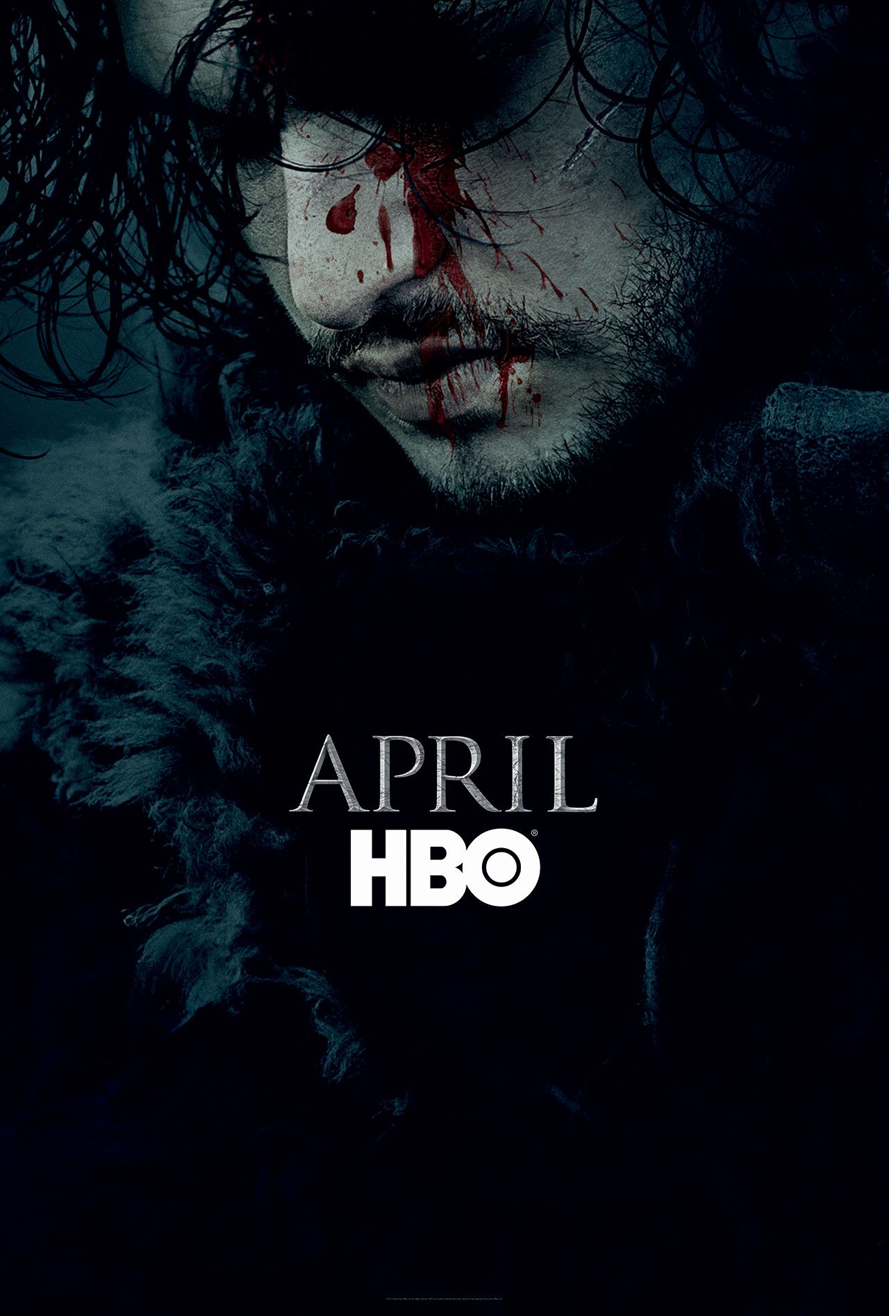 game of thrones saison 6 - Poster HBO Jon Snow