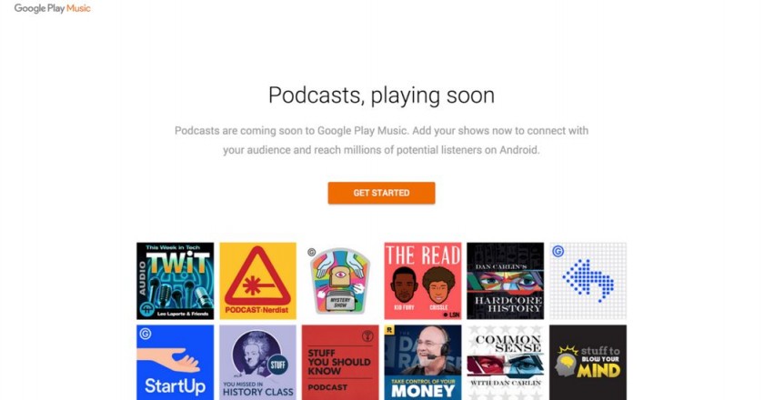 Google Play Music - Podcasts