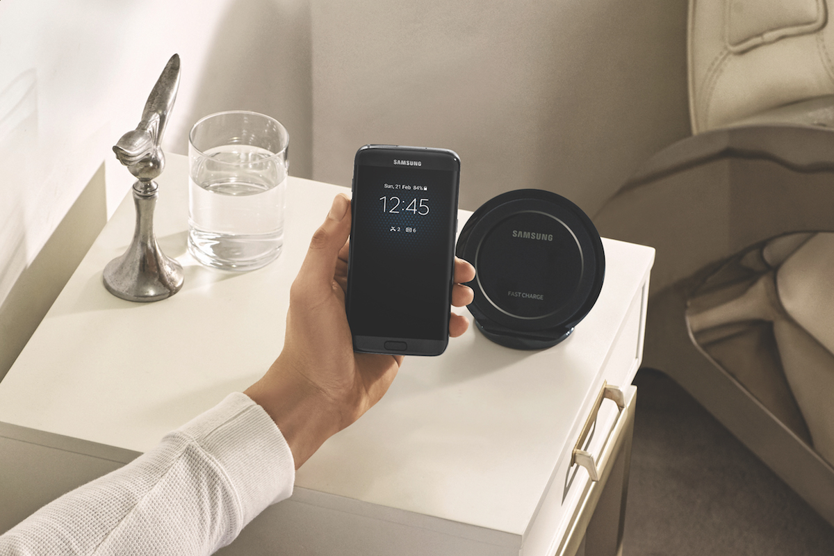 Samsung Galaxy S7 edge - Always On - Chargement sans fil