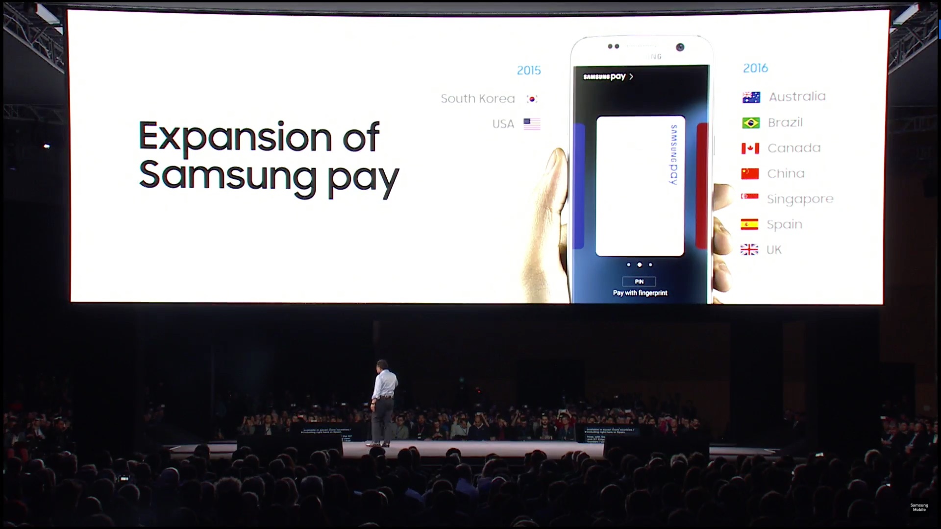 Samsung Pay Canada - Mobile World Congress 2016