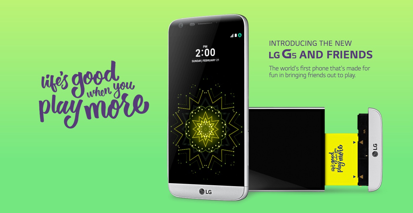 LG G5 - Play More - Friends