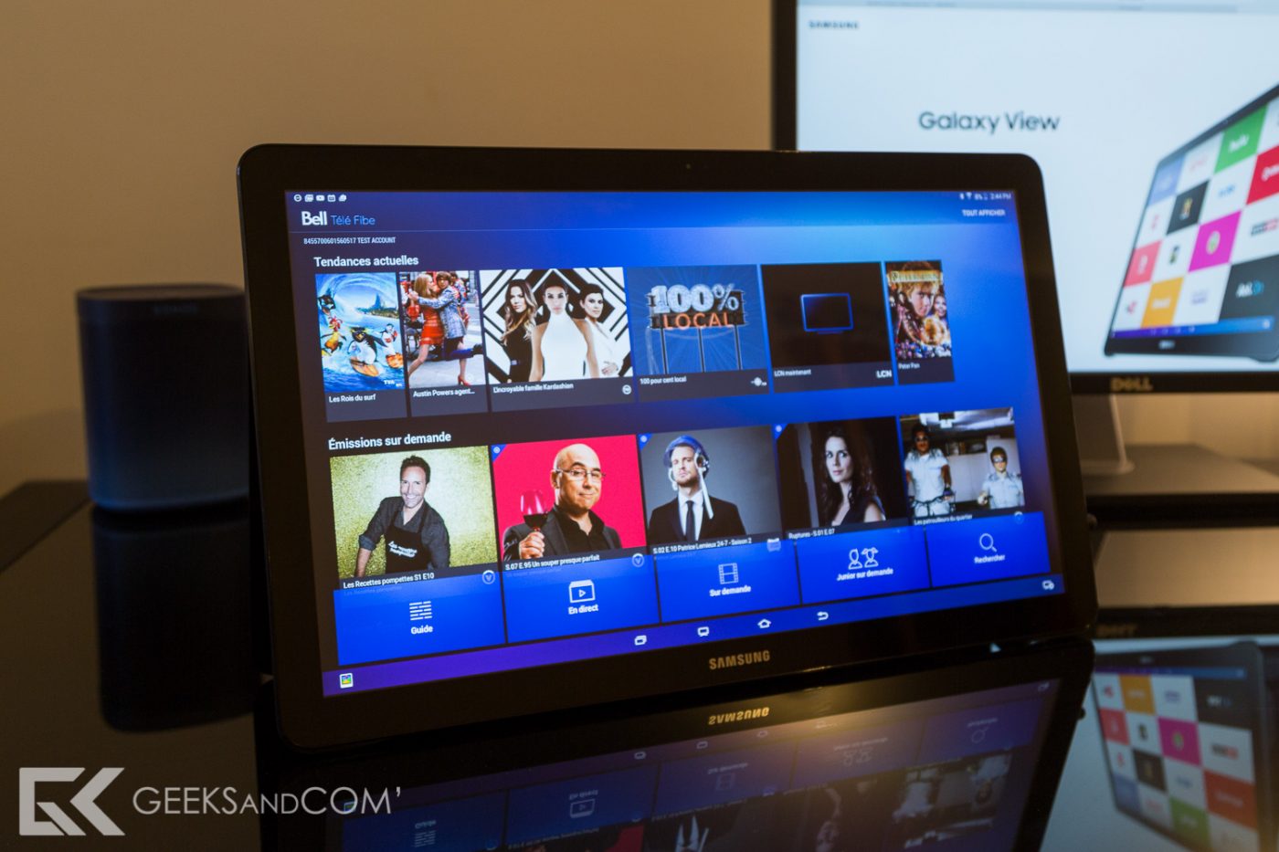 Test de la Samsung Galaxy View, la télé portable qui se prend pour une