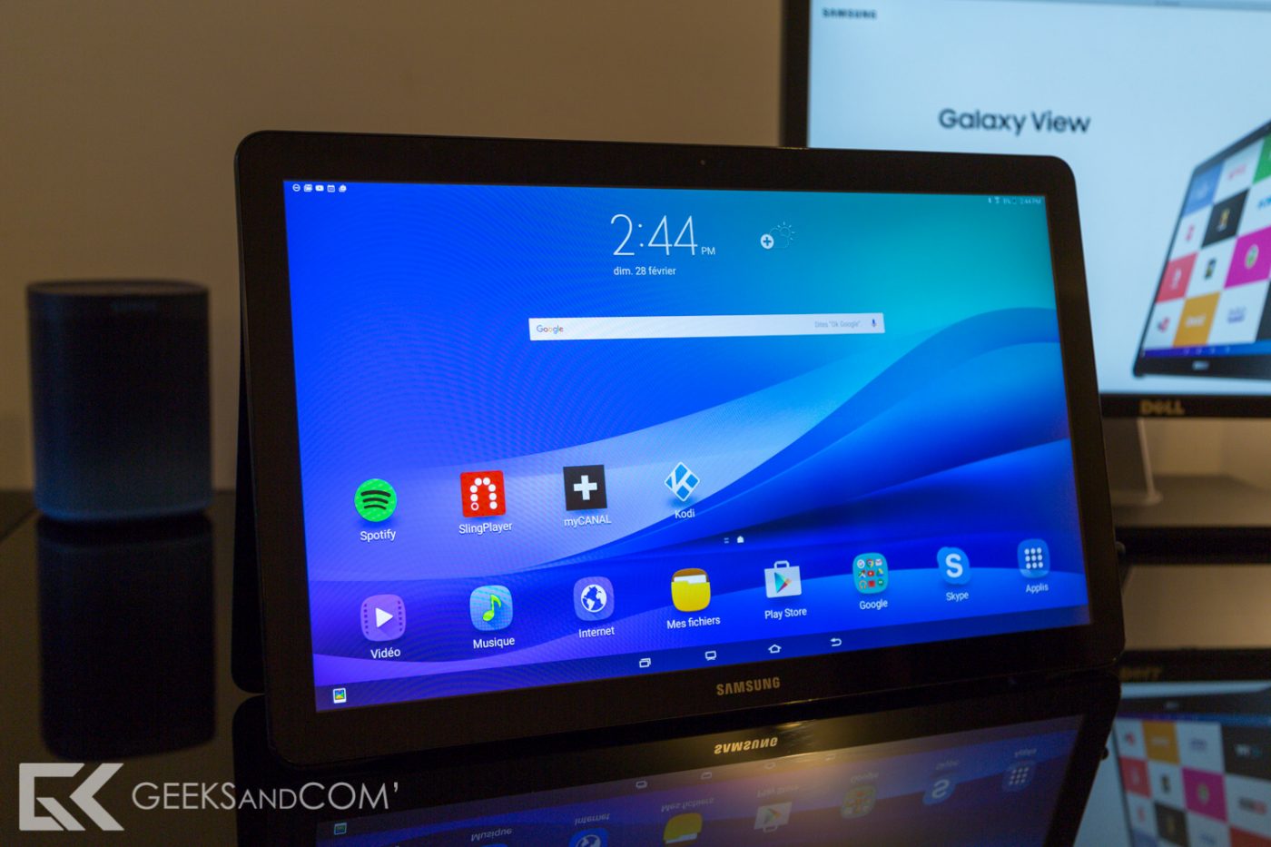 Test de la Samsung Galaxy View, la télé portable qui se prend pour une