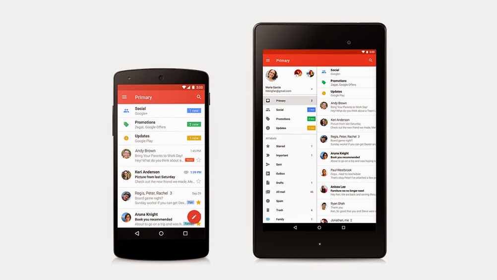 Google Application Gmail Android