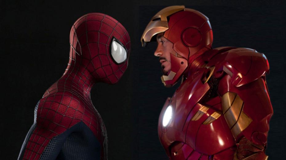 Spiderman-et-Iron-Man-dans-Homecoming