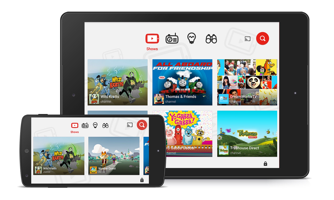 Android TV Kids. Channel friends