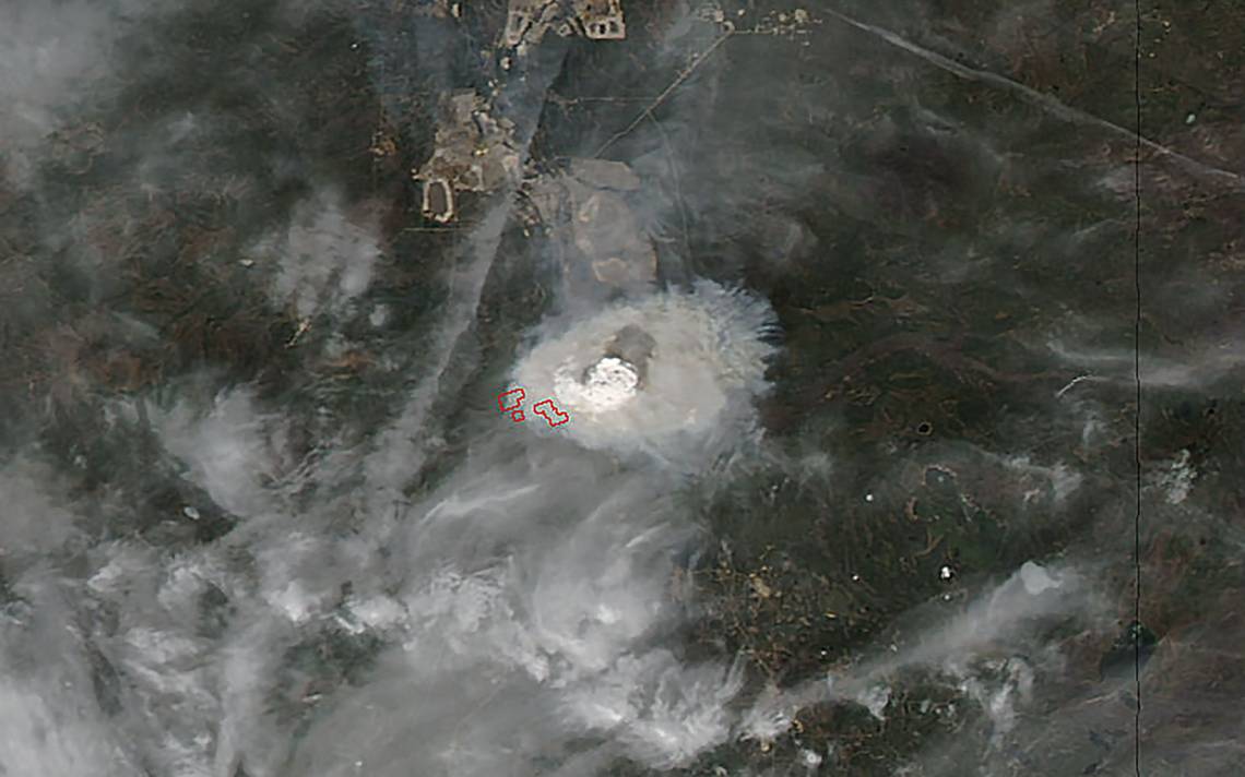 Feu Fort McMurray - Image Satellite