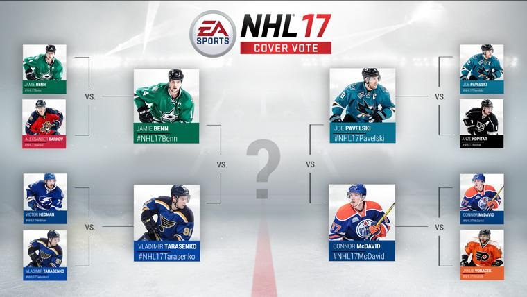 NHL 17 Cover Vote Demi finale