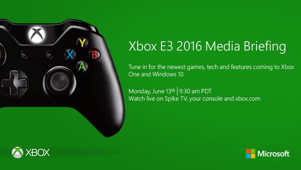 xbox E3 2016 conference