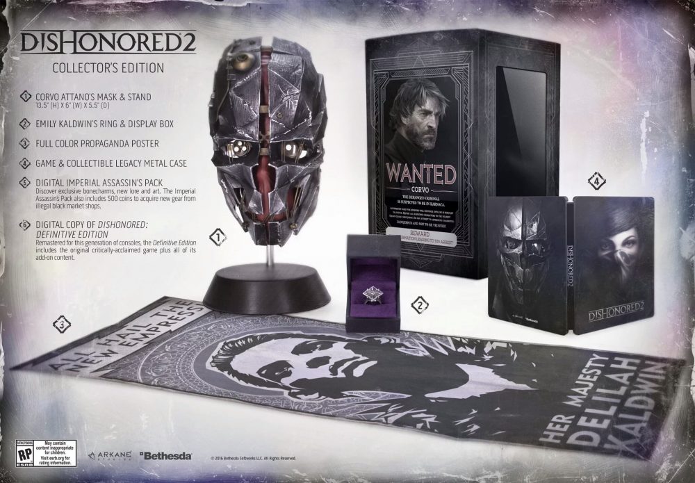 Dishonored 2 Collector Edition