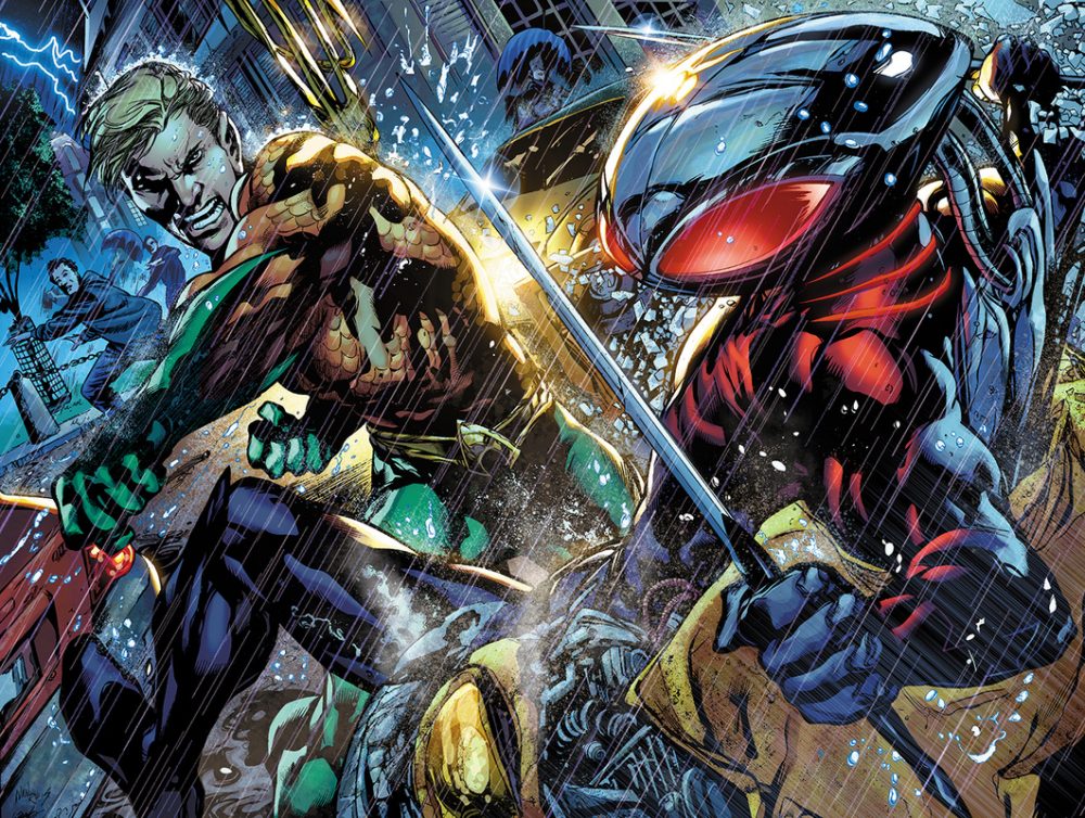 Aquaman vs Black Manta DC Comics
