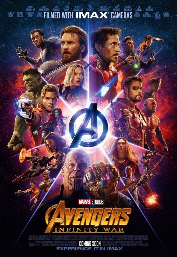 Affiches IMAX et individuelles pour les personnages de Avengers: Infinity  War