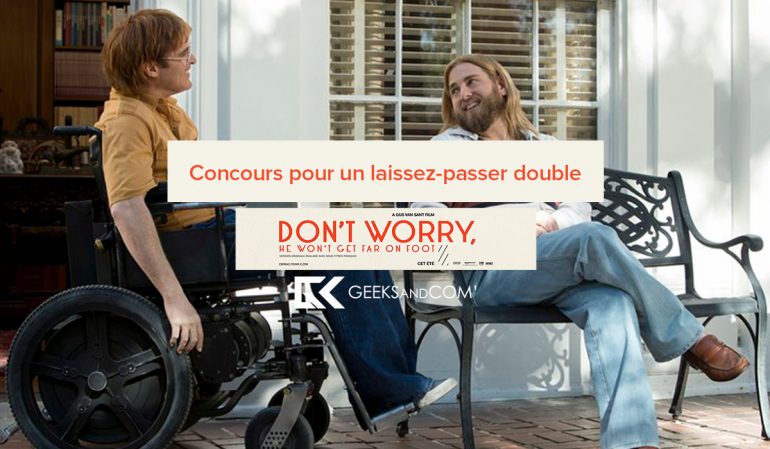 DON'T WORRY, HE WON'T GET FAR ON FOOT