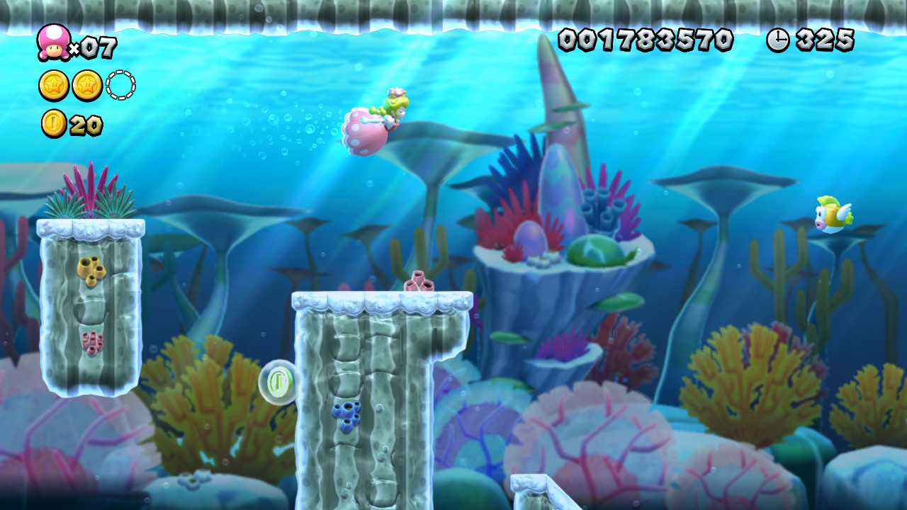 New Super Mario Bros. U Deluxe - Peachette