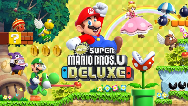 New Super Mario Bros U Deluxe Titre