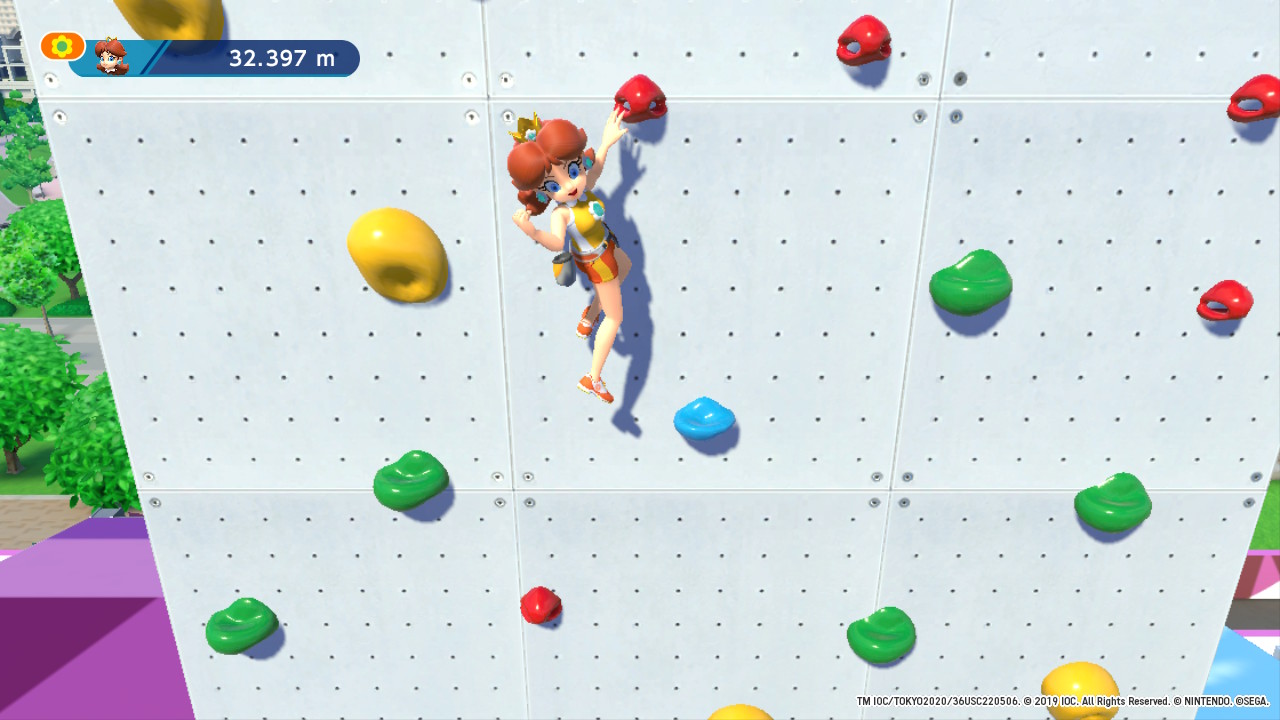 Mario et Sonic Escalade