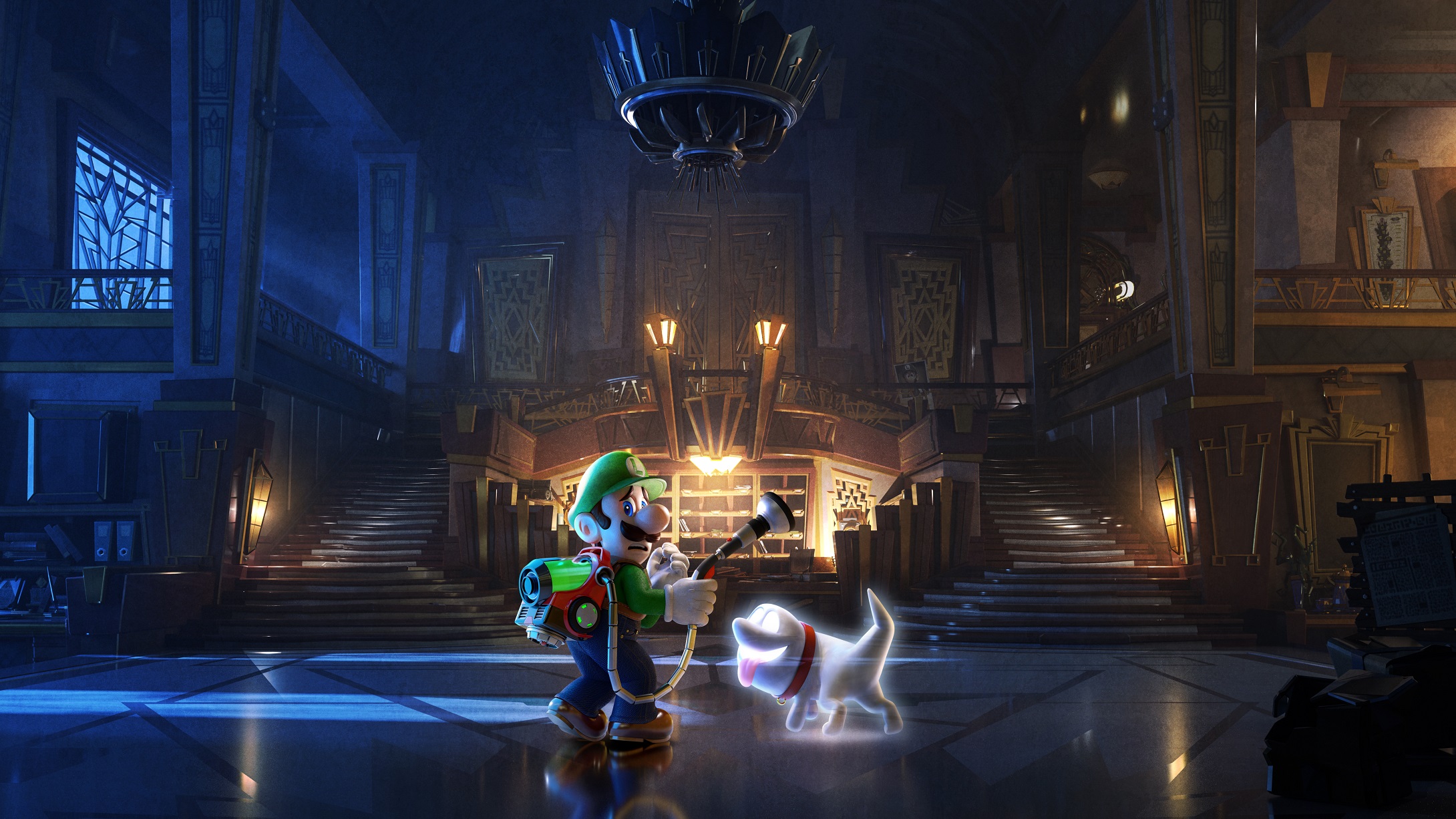 Luigis Mansion 3 art