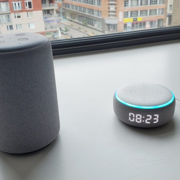 Echo Dot Horloge et Echo 3e gen