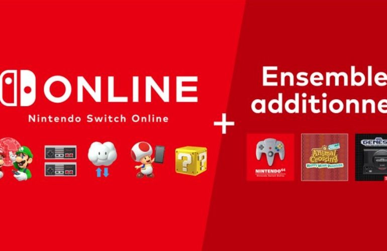 Nintendo Switch Online + Ensemble addtionnel