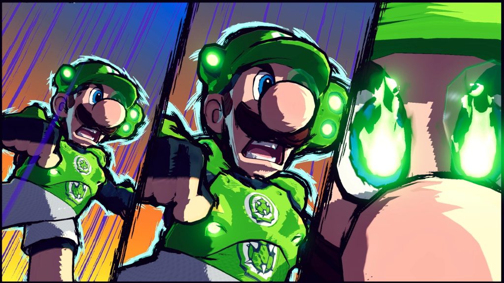 Mario Strikers: Battle League Luigi