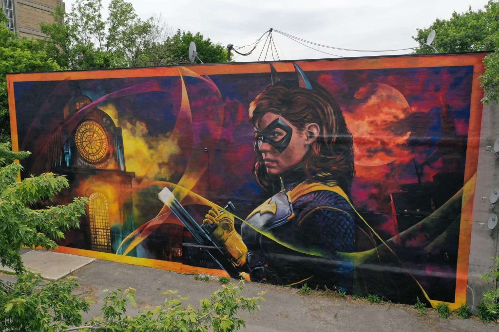 Gotham Knights murales