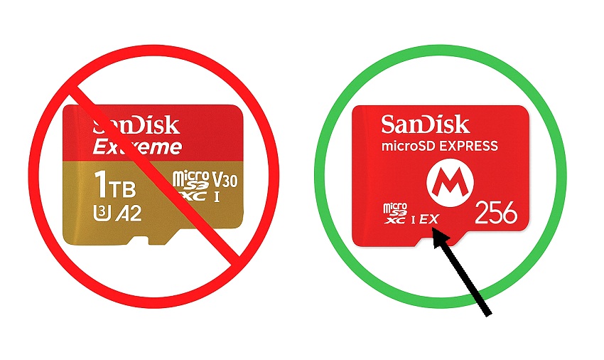 Switch 2 Carte Mémoire