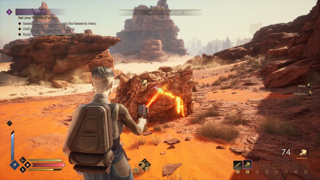 Miner des matériaux - Dune Awakening